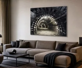Acrylglasbilder Tunnel