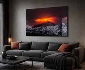 Acrylglasbilder Vulkan