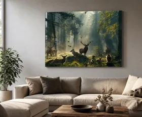 Acrylglasbilder Waldtiere