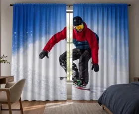 Gardinen Wintersport