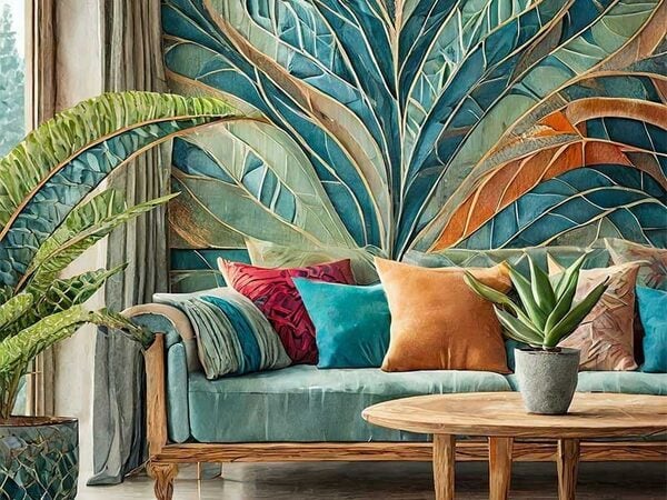 Wohninspiration: So schaffen Sie Balance in einem farbenfrohen Interieur