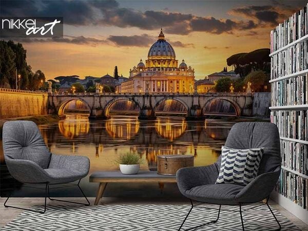 Bringen Sie die Schönheit der Kunst mit Fototapeten in Ihren Wohnraum