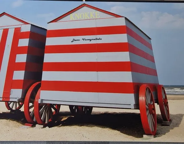Aluminiumbild Alu-Dibond Bilder belgium beach — Inspiration unserer Kunden