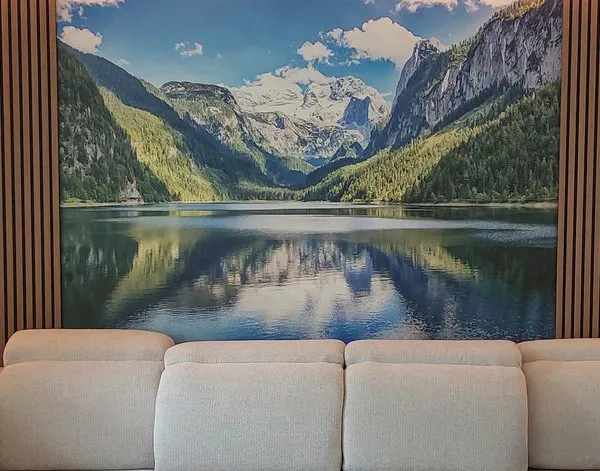 Fototapete Fototapete Gosausee mit Dachsteinblick im Sommer — Inspiration unserer Kunden