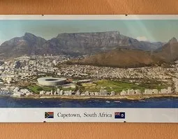 Poster Tafelberg Kapstadt